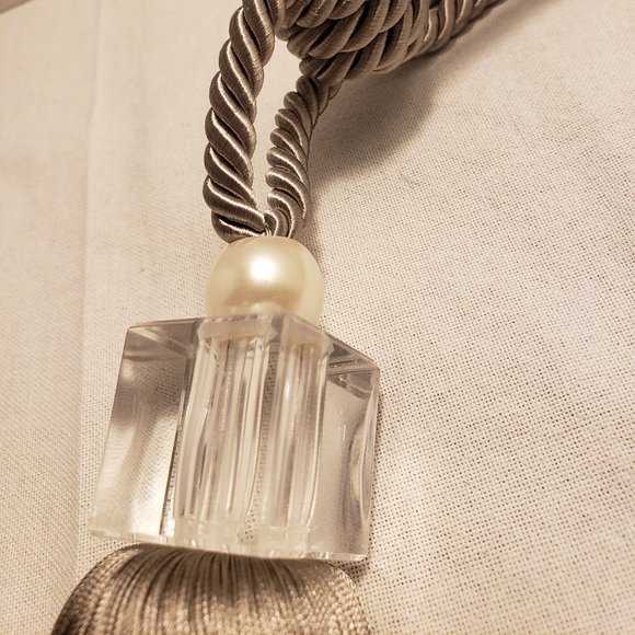 TASSEL TASSLE TIEBACK TIE BACK for CURTAIN DRAPE DECOR ROPE - SET OF 2 - Picture 12 of 14